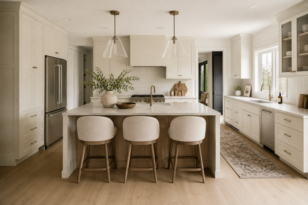 Bright Modern Farmhouse Kitchen